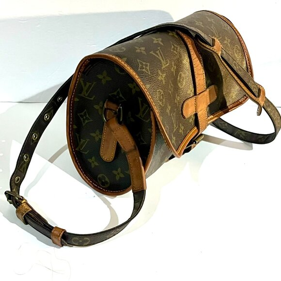 Sold-Authentic Louis Vuitton Monogram Marne Shoulder Bag M51369 w Dust Bag - Picture 8 of 12